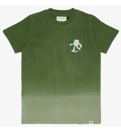 Band Of Boys Ride Or Die Green Dip-Dye Tee