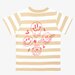 Band Of Boys Smile Guys Oat Stripe Tee