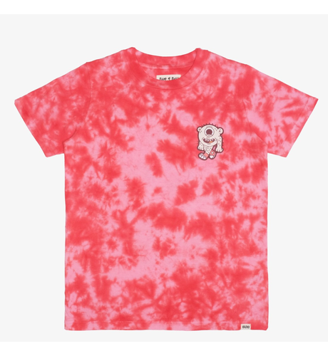 Band Of Boys Bostons Cyclops Red Tie-Dye Tee