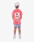 Band Of Boys Bostons Cyclops Red Tie-Dye Tee