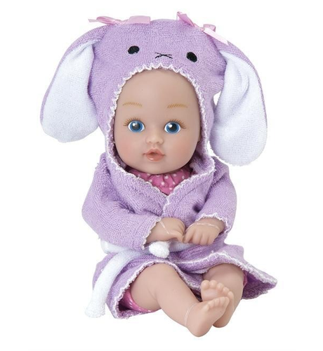 Bathtime Baby Tot Bunny Doll 21.6cm