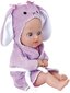 Bathtime Baby Tot Bunny Doll 21.6cm