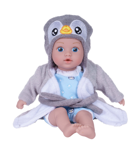 Bathtime Baby Tot Penguin Doll 21.6cm