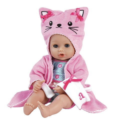 Bathtime Baby Kitty Doll 33cm