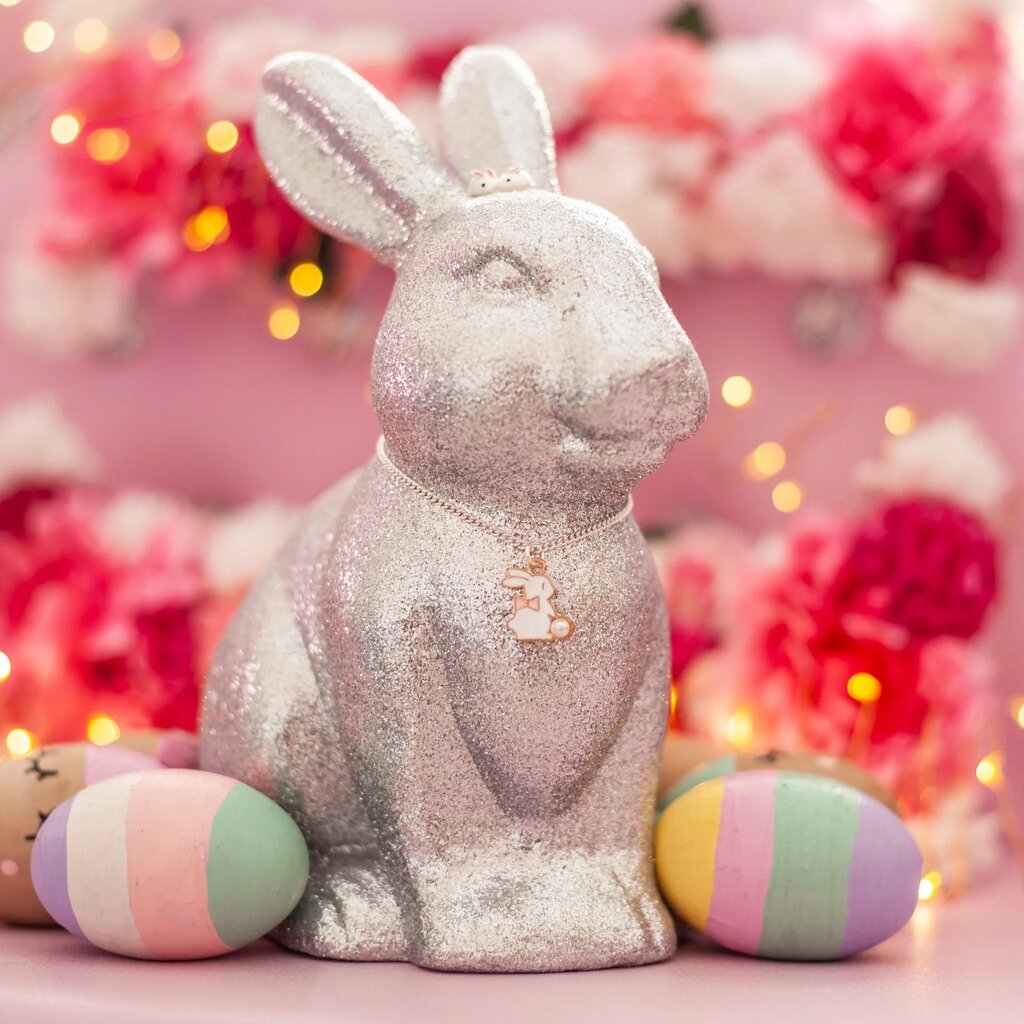 Easter bunny necklace on sale