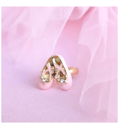 Lauren Hinkley Ballet Slippers Ring