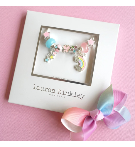 Lauren Hinkley Somewhere Over The Rainbow Charm Bracelet