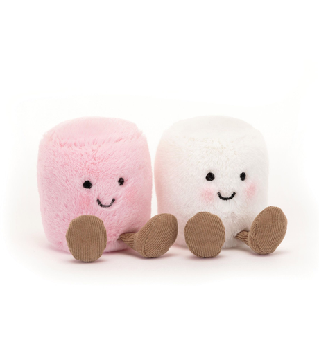 Jellycat Amuseable Pink & White Marshmallows