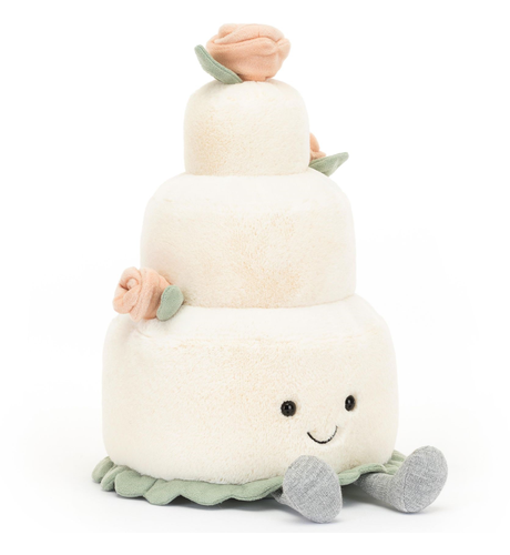 Jellycat Amuseable White Wedding Cake