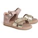 Pretty Brave Willow Child Sandal - Blush/Gold