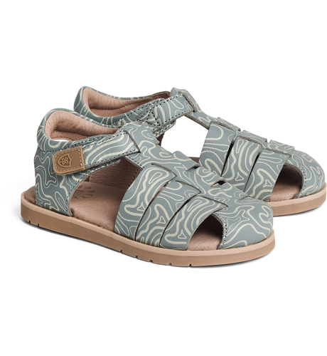 Pretty Brave Rocco Child Sandal - Blue Ripple