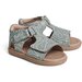 Pretty Brave Bailey 1st Walker Sandal - Blue Ripple