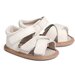 Pretty Brave Criss-Cross Baby Sandal - Stone