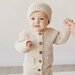 Jamie Kay Jesse Cardigan - Oatmeal Marle