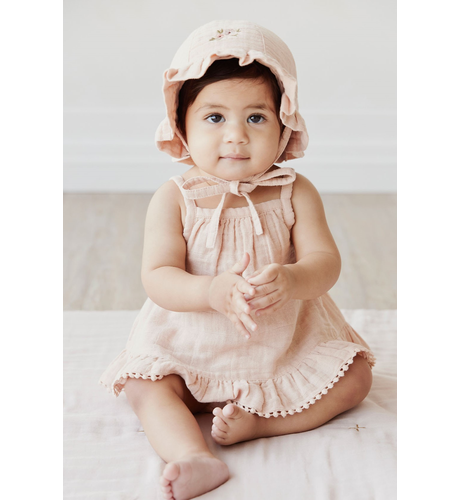 Jamie Kay Cotton Muslin Zoe Set - Dusky Rose