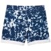 Milky Blue Tie Dye Fleece Short