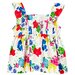 Milky Hibiscus Poplin Top