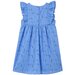 Milky Cornflower Broderie Dress