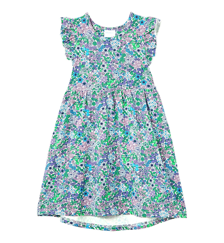Milky Berry Sweet Hi-Lo Dress
