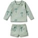 Wilson & Frenchy Palm Tree Rashie Swim Set