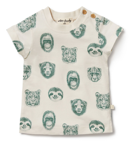 Wilson & Frenchy Hello Jungle Organic Tee