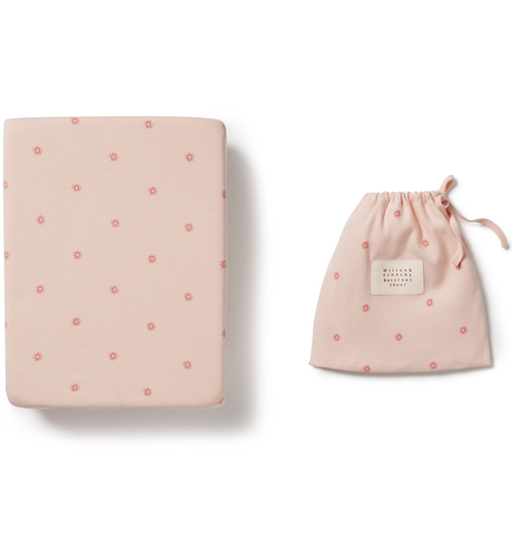 Wilson & Frenchy Petit Soleil Organic Bassinet Sheet