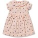 Wilson & Frenchy Little Flower Organic Rib Ruffle Dress