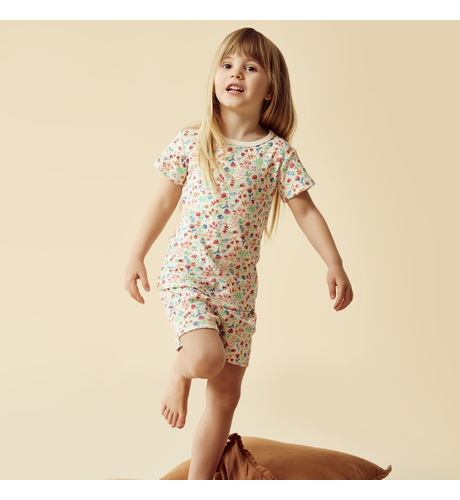 Wilson & Frenchy Tropical Garden Organic S/S Pyjamas