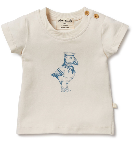 Wilson & Frenchy Puffin Organic Tee