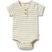 Wilson & Frenchy Petit Sage Organic Henley Bodysuit