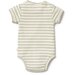 Wilson & Frenchy Petit Sage Organic Henley Bodysuit