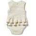 Wilson & Frenchy Petit Sage Organic Ruffle Bodysuit