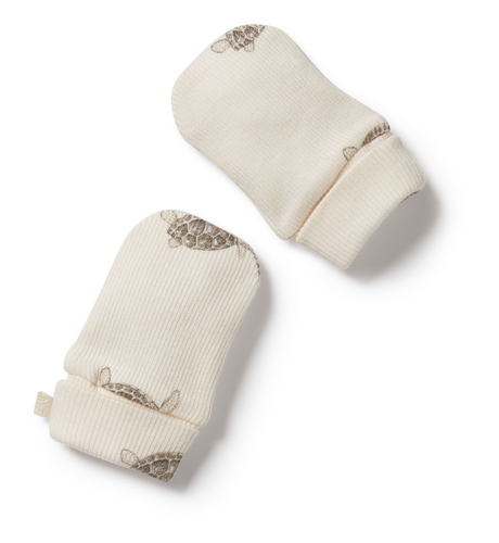 Wilson & Frenchy Tiny Turtle Organic Mittens