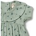 Wilson & Frenchy Falling Leaf Organic Rib Ruffle Dress