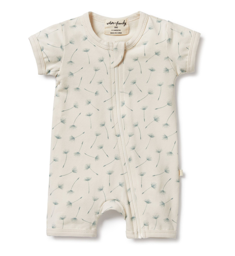 Wilson & Frenchy Float Away Organic Boyleg Zipsuit