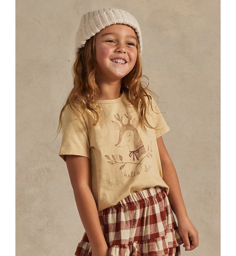 Rylee + Cru Basic Tee - Hello Deer