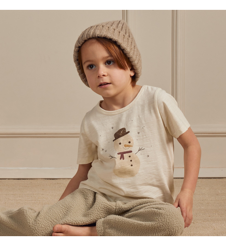 Rylee + Cru Basic Tee - Snowman