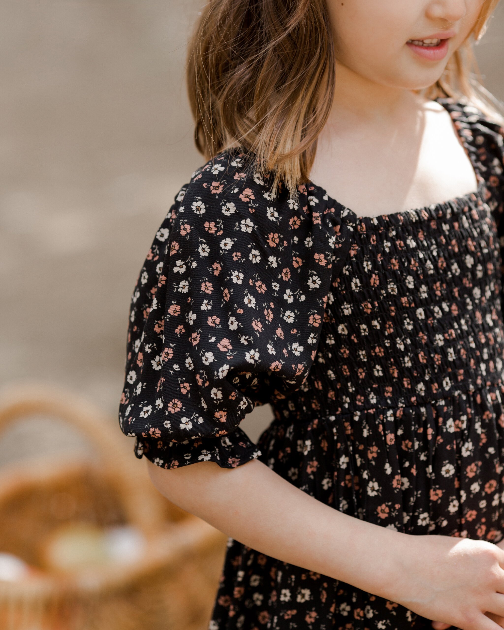 Best rylee and cru dark floral romper Online