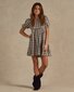 Rylee + Cru Marley Adult Dress - Charcoal Check