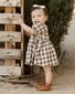 Rylee + Cru Marley Dress - Charcoal Check