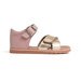 Pretty Brave Willow Child Sandal - Blush/Gold