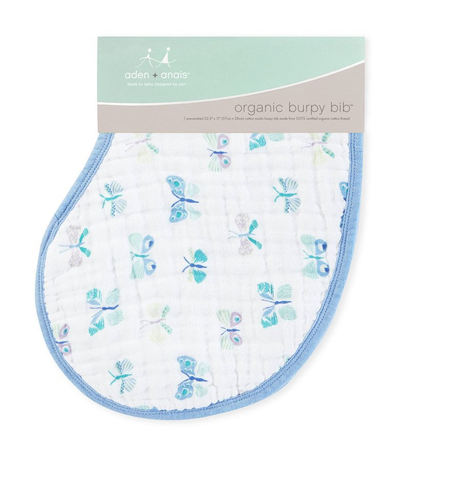 A & A Organic Burpy Bib - Mariposa