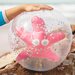 Sunnylife 3D Inflatable Beach Ball Ocean Treasure Rose