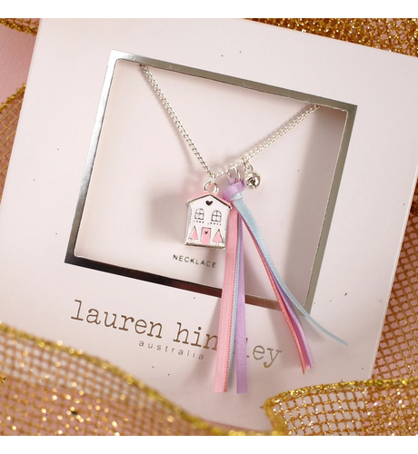 Lauren Hinkley Gingerbread House Necklace