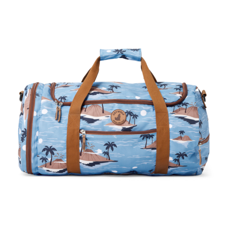 Crywolf Packable Duffel - Blue Lost Island