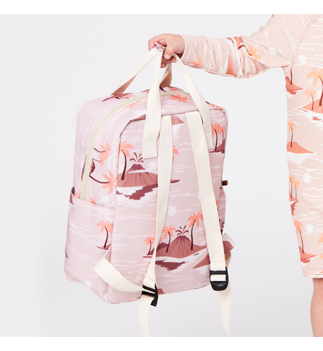 Crywolf Mini Backpack - Sunset Lost Island