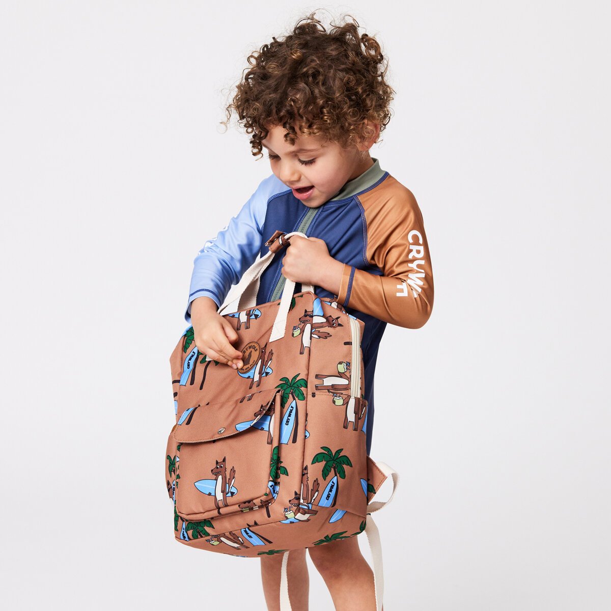 Amazon.com | ArtistMixWay Wolf Backpack for School Boy Girl Shoulder Bag  Bookbag Travel Rucksack for Elementary Middle High School Student,Blue Line  Wolf | Kids' Backpacks