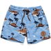 Crywolf Board Shorts - Blue Lost Island