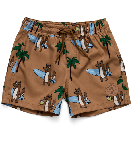 Crywolf Board Shorts - Surf'n Mr Wolf