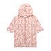 Crywolf Everywhere Zip-Up Towel - Blush Palms